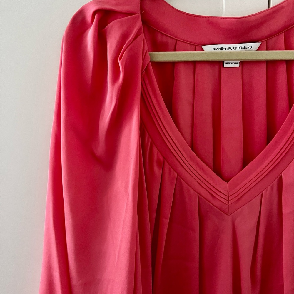 Diane Von Furstenberg silk top